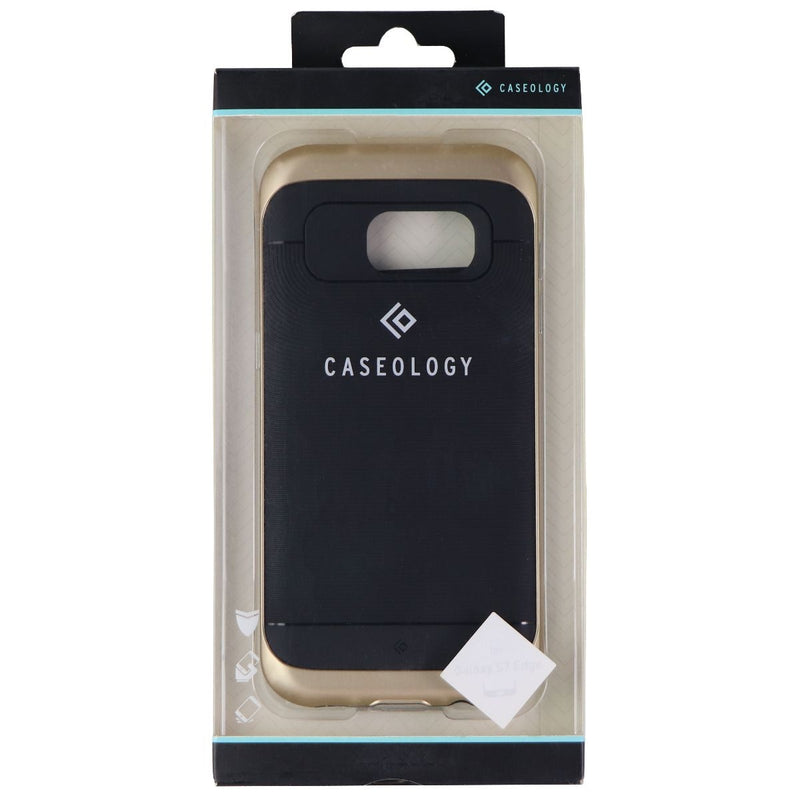 Caseology Wavelength Slim Case for Samsung Galaxy S7 Edge - Black / Gold - Caseology - Simple Cell Shop, Free shipping from Maryland!