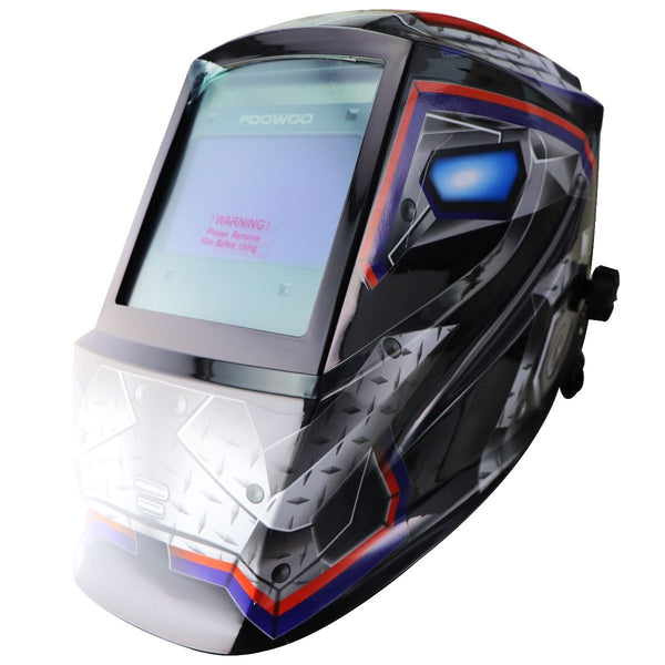 FooWoo True Color (3.9x2.4) Solar Power Auto Darkening Welding Helmet (S-106N) - FooWoo - Simple Cell Shop, Free shipping from Maryland!