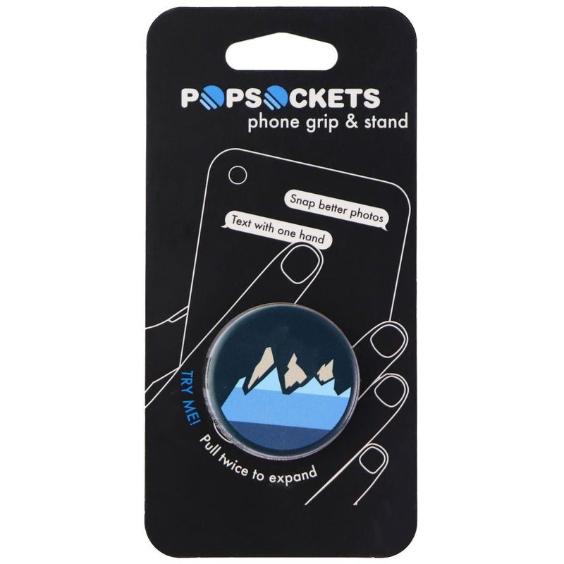 Popsockets Collapsible Phone Grip & Stand - Peaks Blue - PopSockets - Simple Cell Shop, Free shipping from Maryland!