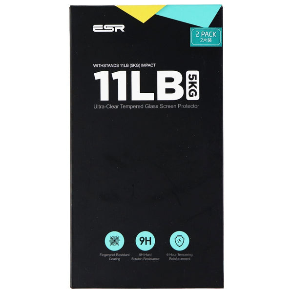 ESR Ultra-Clear Tempered Glass Screen Protector 2 Pack for Galaxy S10e - Clear - ESR - Simple Cell Shop, Free shipping from Maryland!