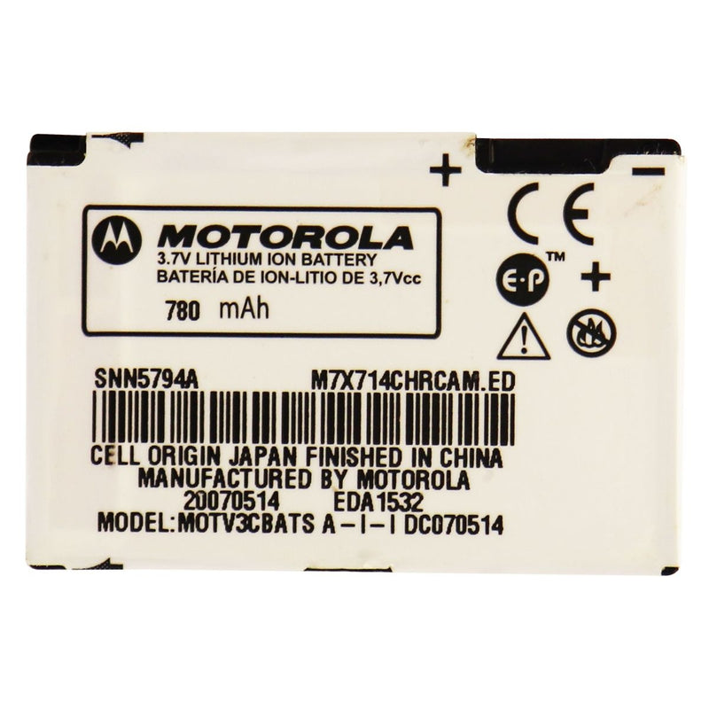 OEM Motorola SNN5794A 780 mAh Replacement Battery for Motorola RAZR V3 - Motorola - Simple Cell Shop, Free shipping from Maryland!