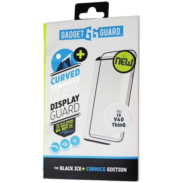 Gadget Guard (Black Ice+) Cornice Tempered Glass for LG V40 ThinQ - Clear - Gadget Guard - Simple Cell Shop, Free shipping from Maryland!