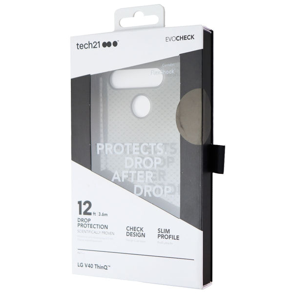 Tech 21 Evo Check Series Gel Case for LG V40 ThinQ - Smokey Black - tech 21 - Simple Cell Shop, Free shipping from Maryland!