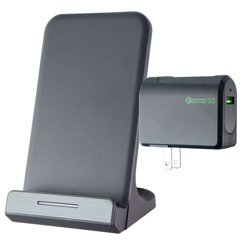 Key 10-Watt Wireless Charging Stand for Apple & Android Qi Devices - Black - Key - Simple Cell Shop, Free shipping from Maryland!