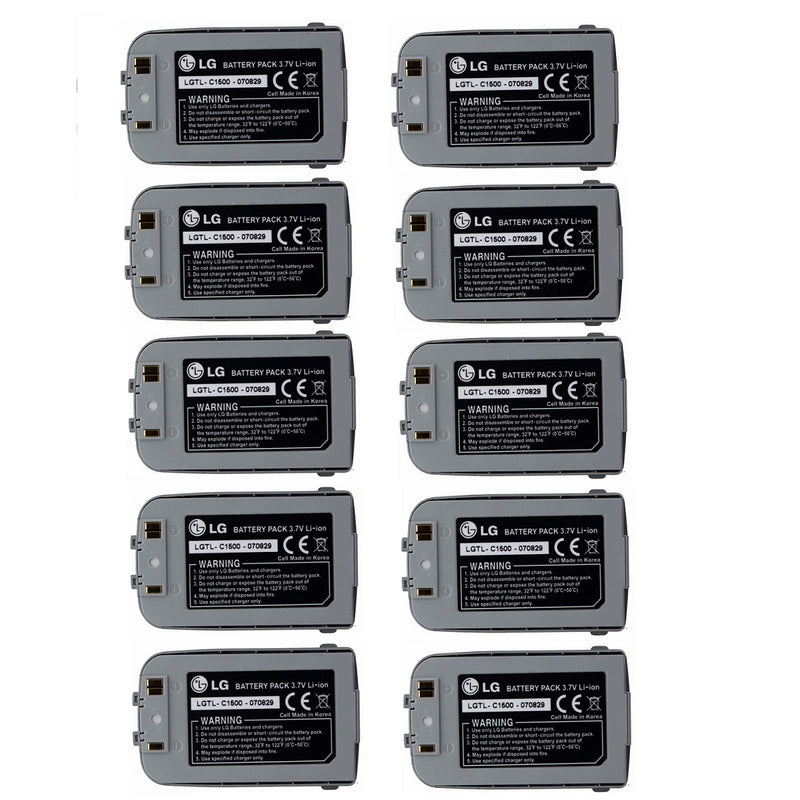 KIT 10x LG LGTL-C1500 Replacement Battery for LG C1500 - LG - Simple Cell Shop, Free shipping from Maryland!