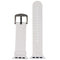 40mm Silicone Band for Apple Watch All Series 40 & 38mm Cases - White/Silver - Unbranded - Simple Cell Shop, Free shipping from Maryland!