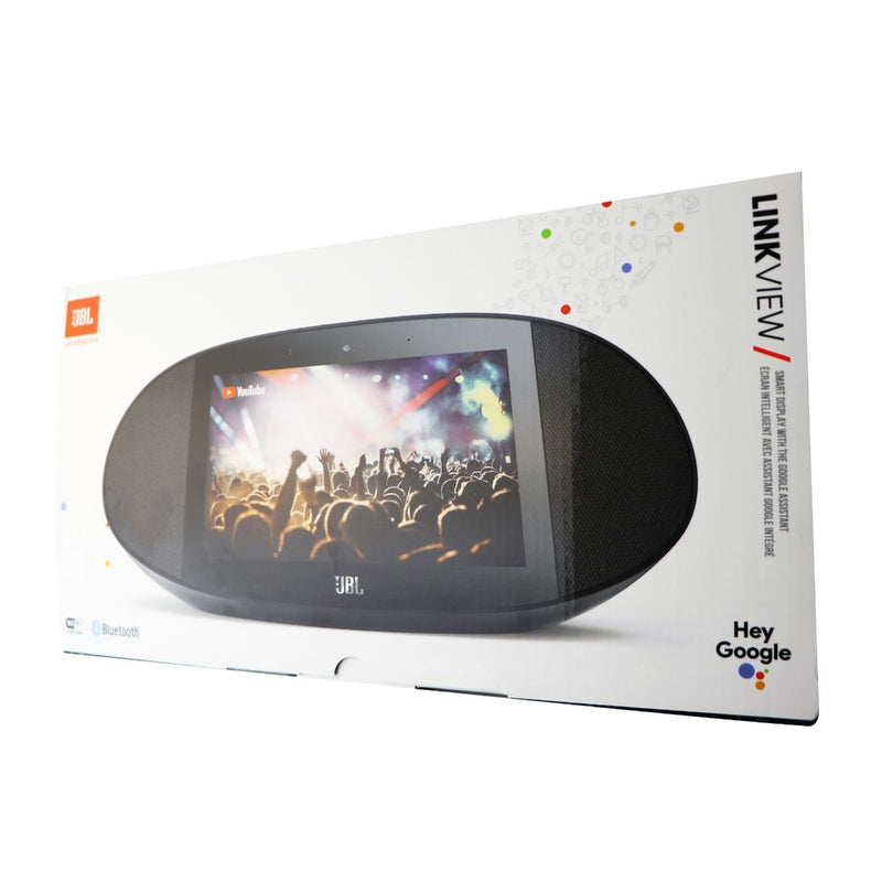 JBL Link View Wireless Smart Speaker with HD Touch Screen Display - Black