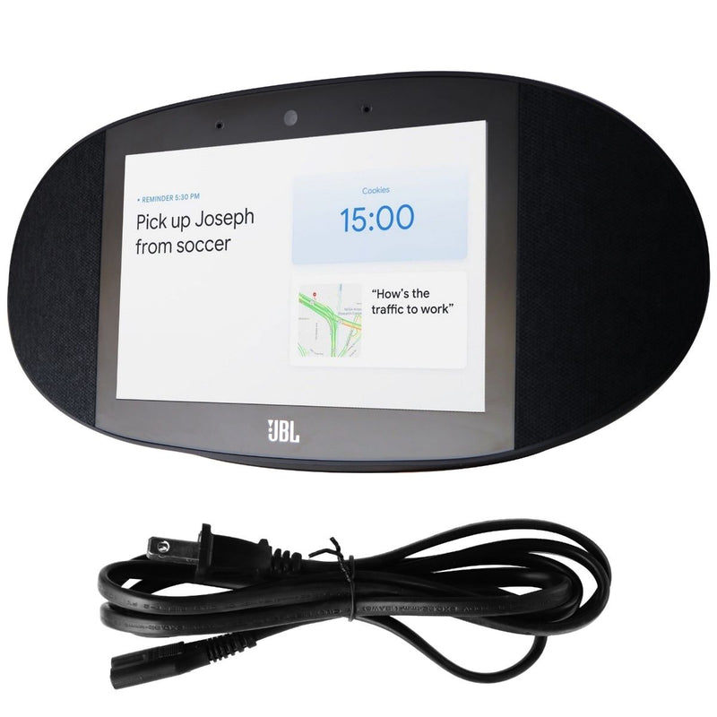 JBL Link View Wireless Smart Speaker with HD Touch Screen Display - Black