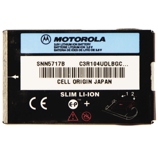 Motorola SNN5717B 3.6v Lithium Ion Battery for Motorola Phones - Black - Motorola - Simple Cell Shop, Free shipping from Maryland!