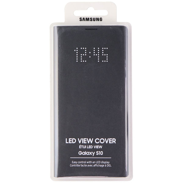 Samsung LED View Cover Hard Case for Samsung Galaxy S10 - Black (EF-NG973) - Samsung - Simple Cell Shop, Free shipping from Maryland!