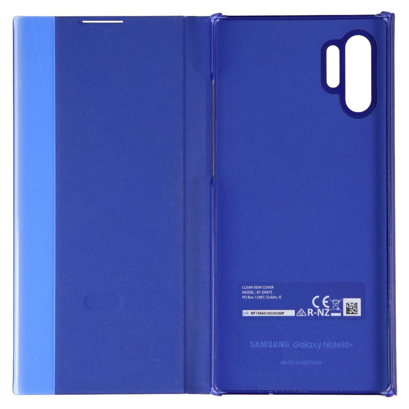 Samsung Galaxy Note10+ Case, S-View Flip Cover - Blue