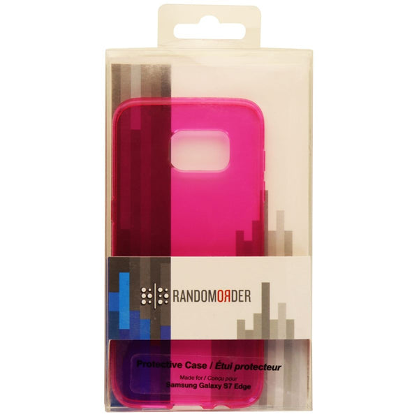 Random Order Soft Gel Case for Samsung Galaxy S7 Edge - Translucent Pink - Random Order - Simple Cell Shop, Free shipping from Maryland!