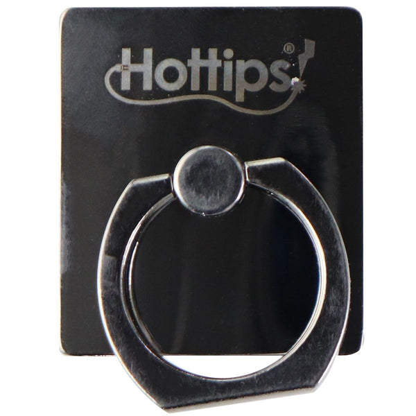 Hottips Adhesive Stick-On Hold and Fold Finger Loop/Ring - Black - Hottips - Simple Cell Shop, Free shipping from Maryland!