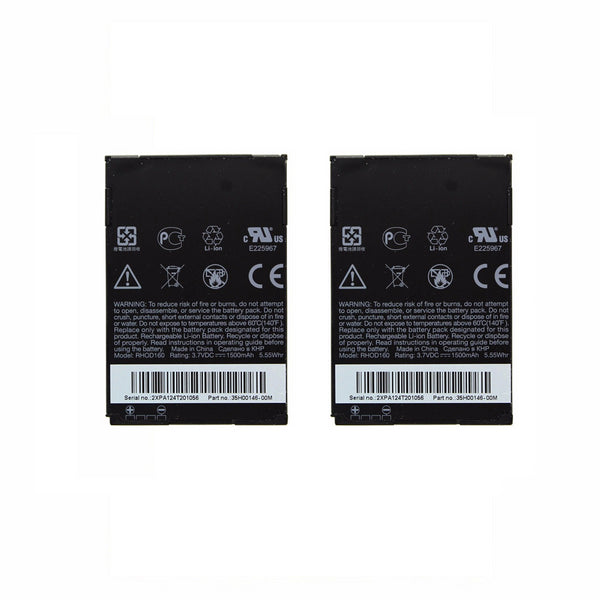 KIT 2x HTC Rechargeable 1,500mAh OEM Battery (RHOD160) for HTC EVO Shift 4G - HTC - Simple Cell Shop, Free shipping from Maryland!