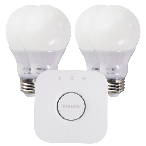 Philips Hue White A19 60W Equivalent LED Smart Bulb Starter Kit - Philips - Simple Cell Shop, Free shipping from Maryland!