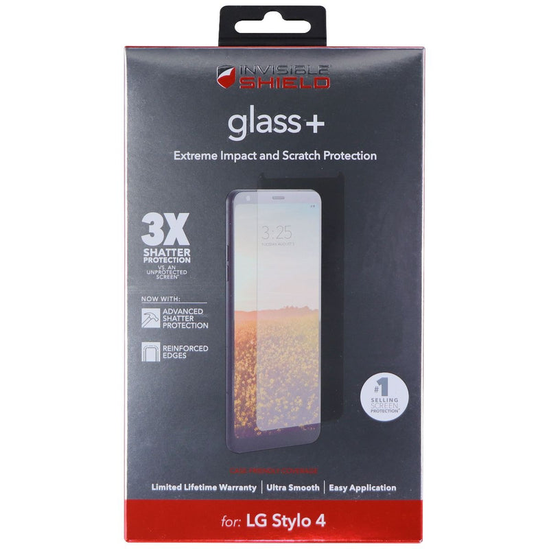 ZAGG (Glass+) Series Tempered Glass Screen Protector for LG Stylo 4 - Clear - Zagg - Simple Cell Shop, Free shipping from Maryland!