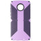 Speck Presidio Grip Series Hybrid Case for Moto Z4 - Jelly Purple/Charcoal Grey