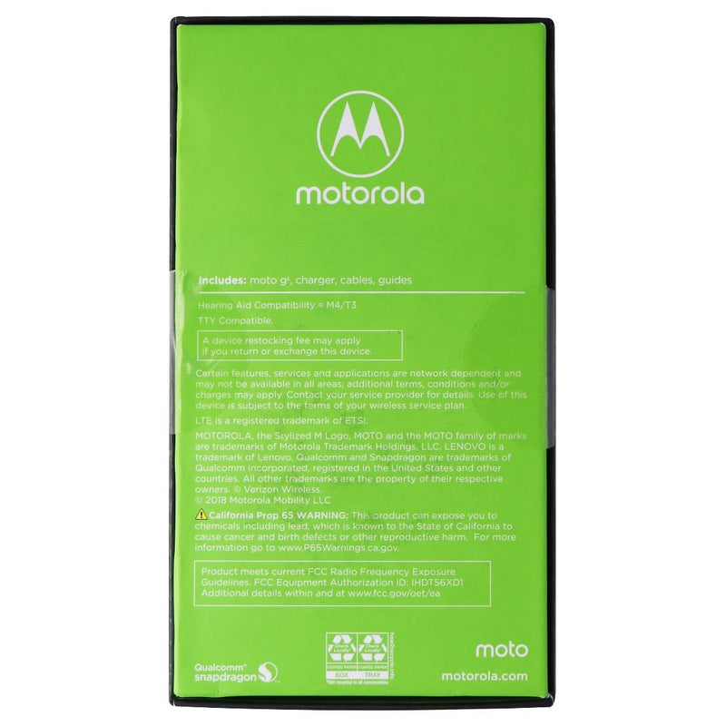 Motorola Moto G6 Smartphone (XT1925) AT&T Locked - 32GB / Black - Motorola - Simple Cell Shop, Free shipping from Maryland!
