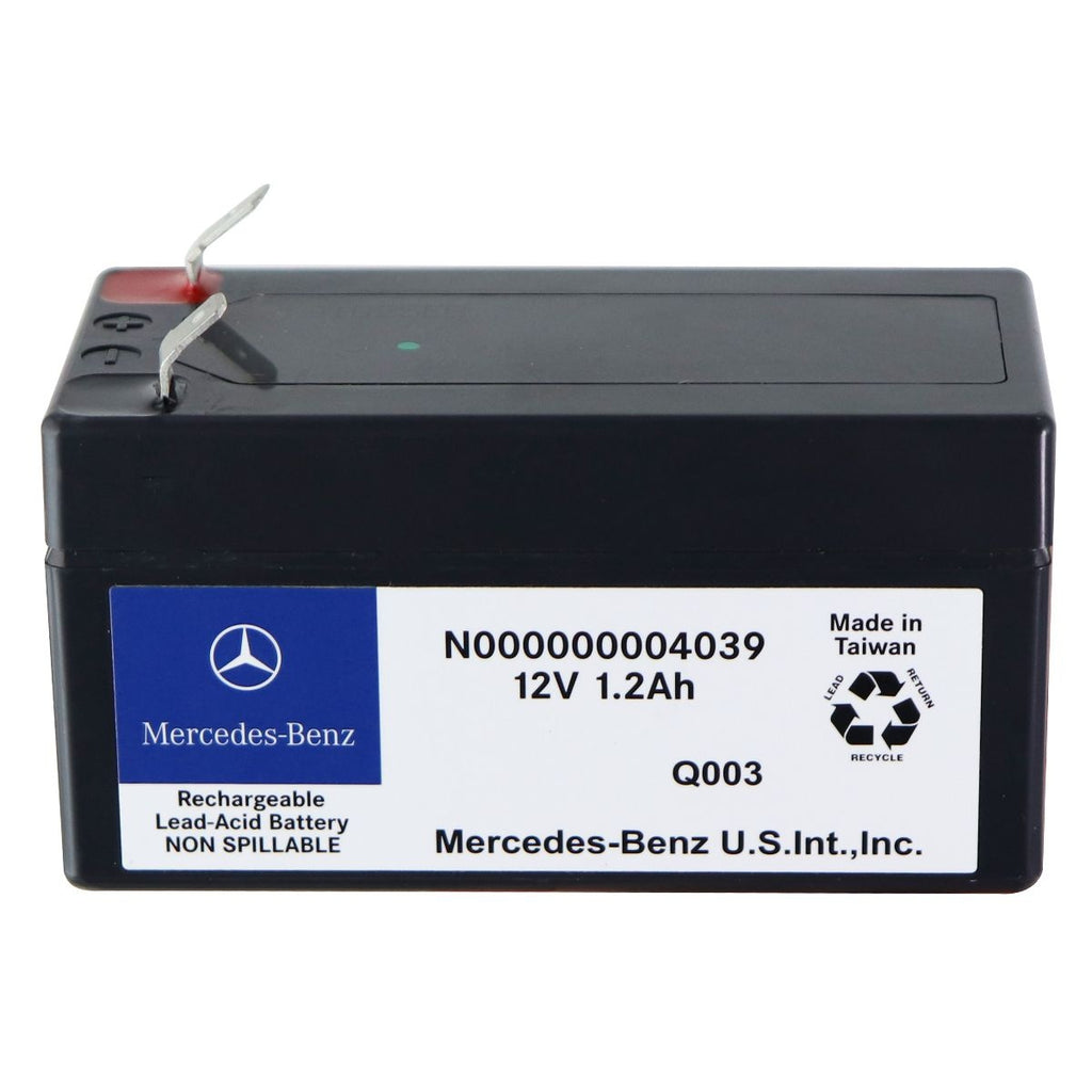 Mercedes-Benz Rechargeable 12V 1.2Ah Lead-Acid Battery (N000000004039)