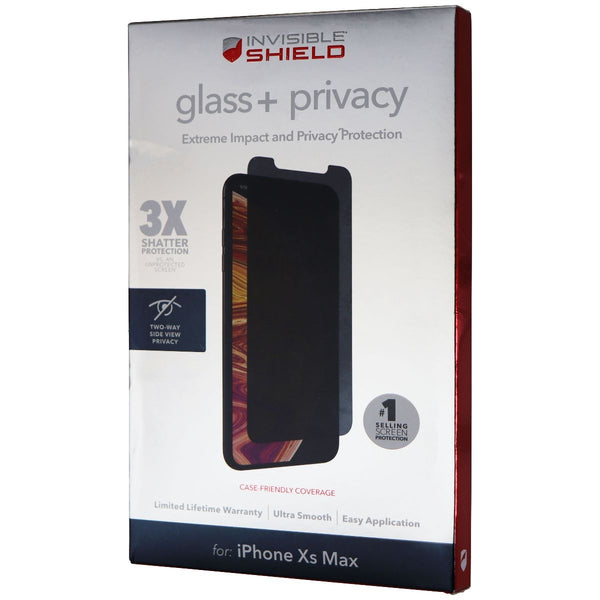 ZAGG InvisibleShield (Glass + Privacy) Screen Protector for Apple iPhone Xs Max - Zagg - Simple Cell Shop, Free shipping from Maryland!