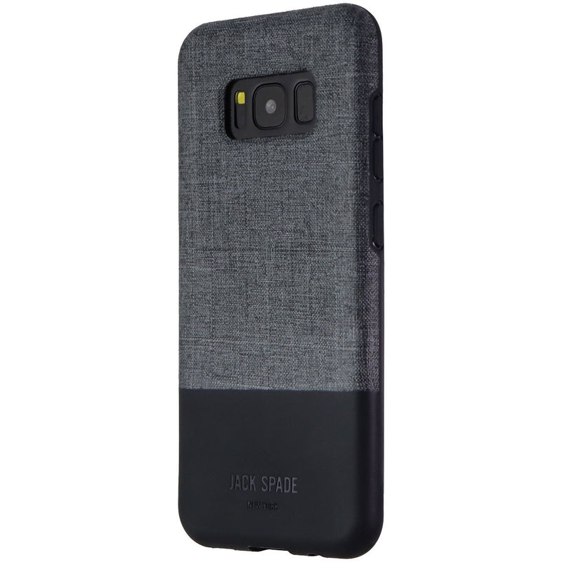 Jack Spade Color-Block Case for Samsung Galaxy S8 - Tech Oxford Gray/Black - Jack Spade - Simple Cell Shop, Free shipping from Maryland!