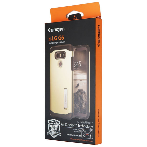 Spigen Slim Armor with Kickstand Case for LG G6 - Champagne Gold - Spigen - Simple Cell Shop, Free shipping from Maryland!