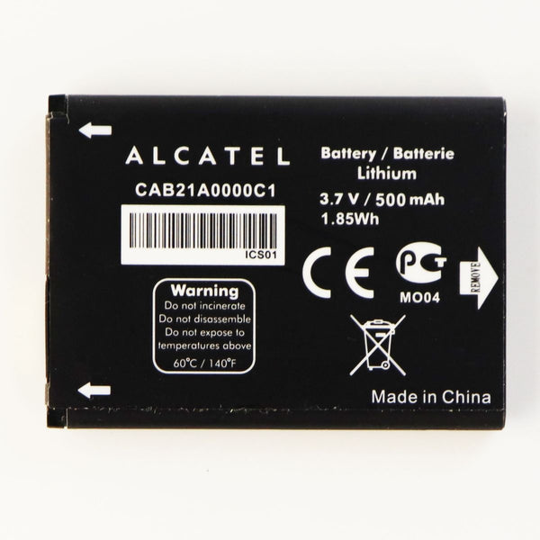 Alcatel Rechargeable Lithium 500mAh OEM Battery (CAB21A0000C1) 3.7V - Alcatel - Simple Cell Shop, Free shipping from Maryland!