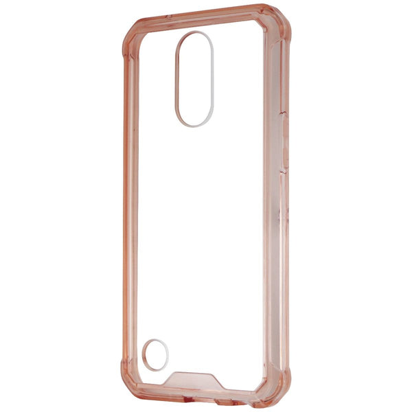 Maetek Design Hybrid Case for LG K20V Smartphones - Transparent Pink Clear - Maetek - Simple Cell Shop, Free shipping from Maryland!