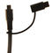Ventev (595067) 3.3ft Charge and Sync Cable for Micro USB & USB-C Devices - Gray - Ventev - Simple Cell Shop, Free shipping from Maryland!