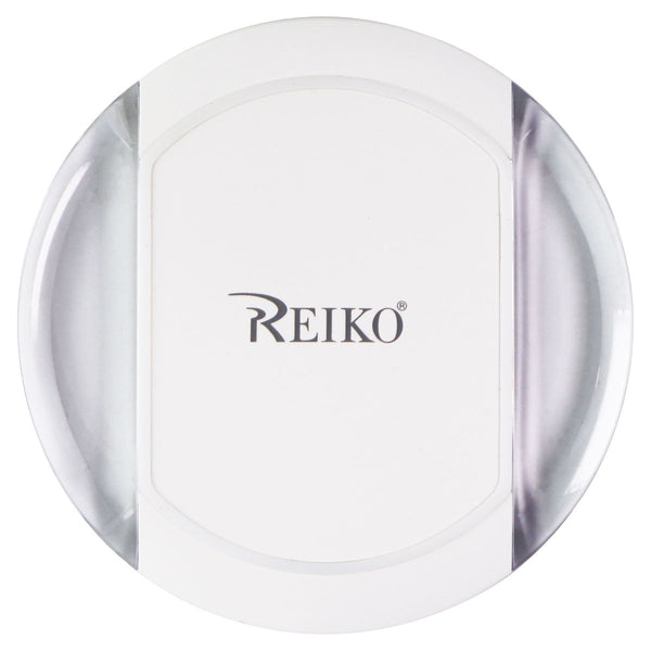 Reiko Wireless Qi Charger Pad for Android & iOS Devices - White/Clear (WCP05-WH) - Reiko - Simple Cell Shop, Free shipping from Maryland!