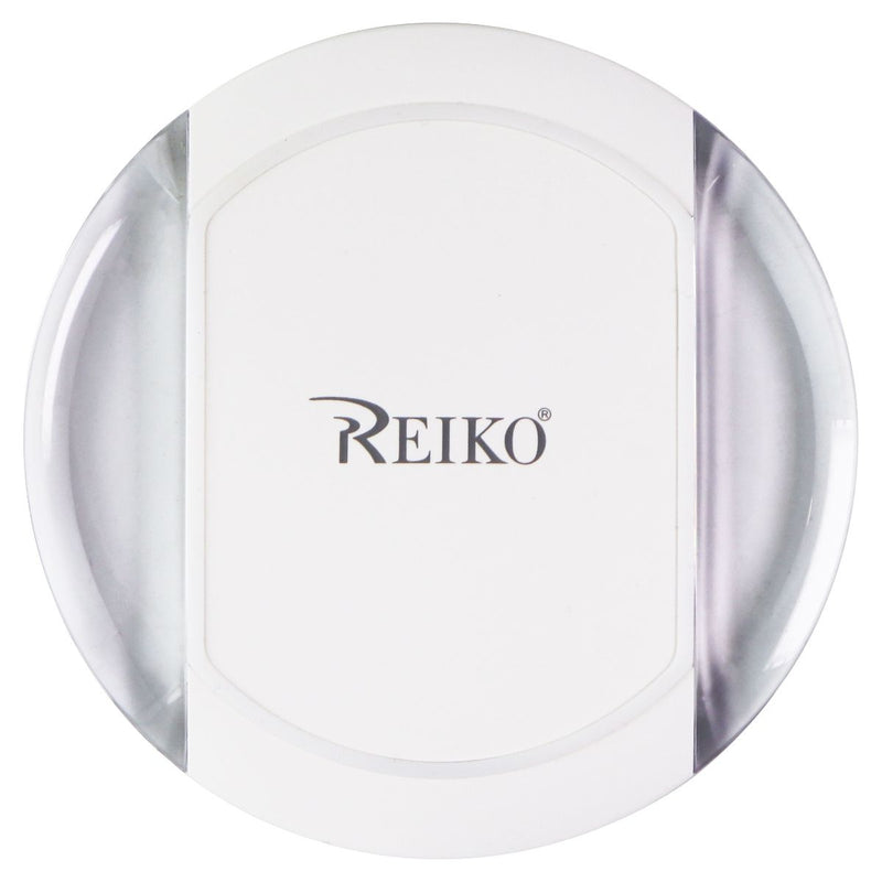 Reiko Wireless Qi Charger Pad for Android & iOS Devices - White/Clear (WCP05-WH) - Reiko - Simple Cell Shop, Free shipping from Maryland!