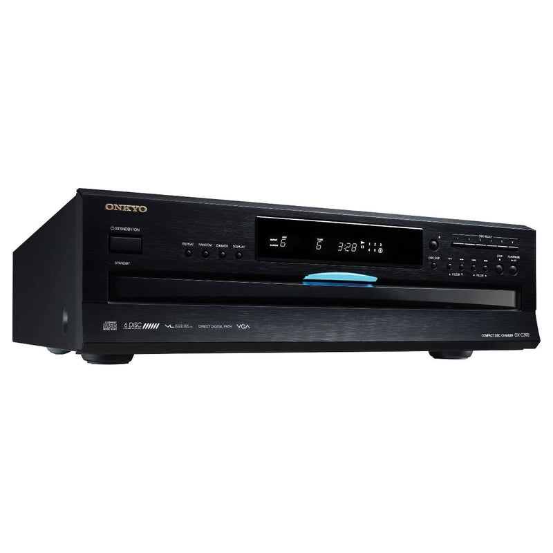 Onkyo DXC390 6 Disc CD Changer - DX-C390(B)  - Black - Onkyo - Simple Cell Shop, Free shipping from Maryland!