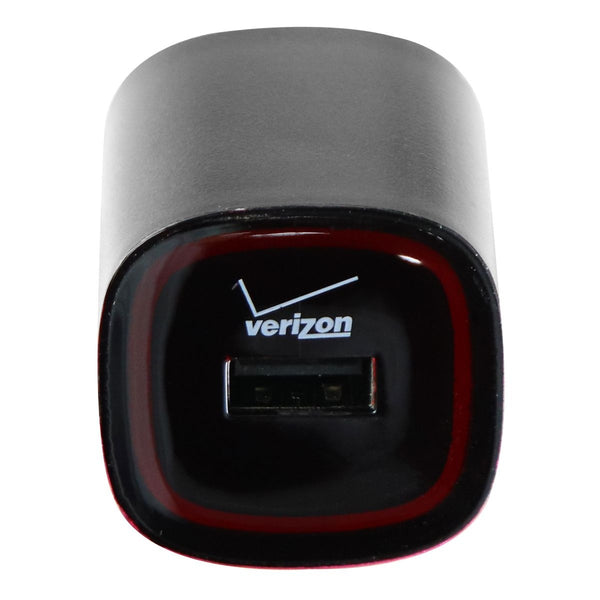 Verizon (5V/2.1) Single USB Wall Charger Power Adapter - Black/Red (580245A018) - Verizon - Simple Cell Shop, Free shipping from Maryland!
