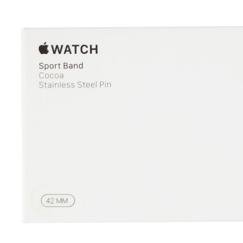 Apple Watch Sport Band (42mm) for Apple Watch Any Series 42mm & 44mm - Cocoa - Apple - Simple Cell Shop, Free shipping from Maryland!