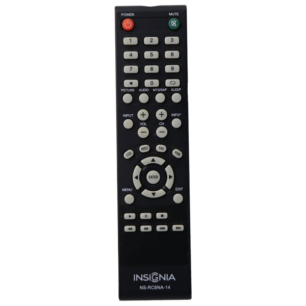 Insignia Remote Control (NS-RC6NA-14) for Select Insignia TVs - Black - Insignia - Simple Cell Shop, Free shipping from Maryland!