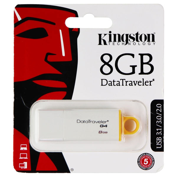 Kingston Digital 8GB Data Traveler G4 (3.0 USB) Flash Drive - Yellow (DTIG4/8GB) - Kingston - Simple Cell Shop, Free shipping from Maryland!