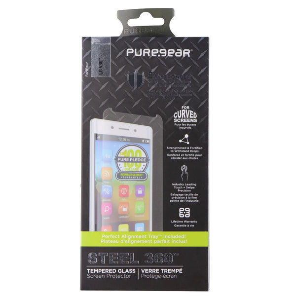 PureGear Steel 360 Series Tempered Glass Screen Protector for LG V30 - PureGear - Simple Cell Shop, Free shipping from Maryland!