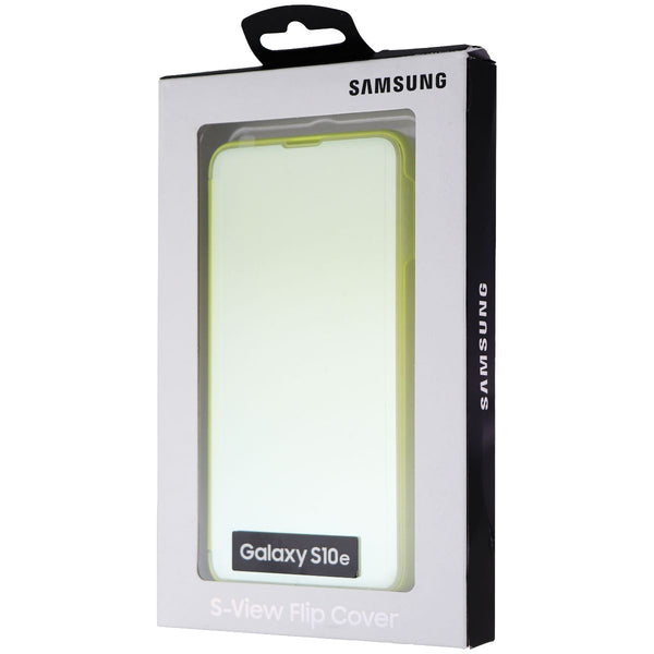 Samsung (EF-ZG970CYEGUS) S-View Flip Case for Galaxy S10e - Yellow - Samsung - Simple Cell Shop, Free shipping from Maryland!