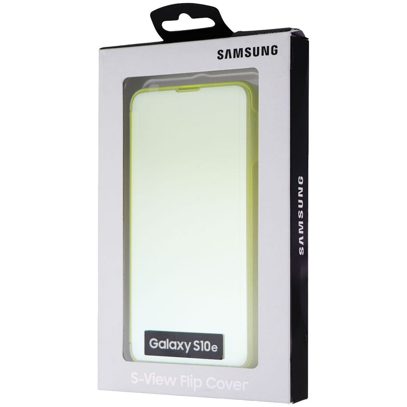 Samsung (EF-ZG970CYEGUS) S-View Flip Case for Galaxy S10e - Yellow - Samsung - Simple Cell Shop, Free shipping from Maryland!