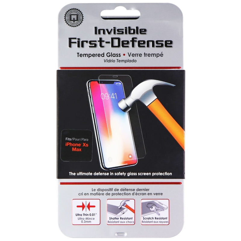 Qmadix Invisible First-Defense 9H Tempered Glass for Apple iPhone Xs Max - Clear - Qmadix - Simple Cell Shop, Free shipping from Maryland!