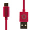 Quikcell (C1APVQYH) 3.3Ft Charge and Sync Data Cable for USB-C Devices - Pink - Quikcell - Simple Cell Shop, Free shipping from Maryland!