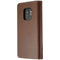 Platinum Folio Wallet Case for Samsung Galaxy S9 Smartphones - Brown/Bourbon - Platinum - Simple Cell Shop, Free shipping from Maryland!