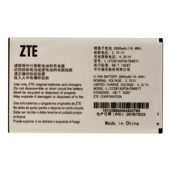 OEM ZTE Li3728T42P3h794977 770 mAh Replacement Battery for ZTE Velocity - ZTE - Simple Cell Shop, Free shipping from Maryland!