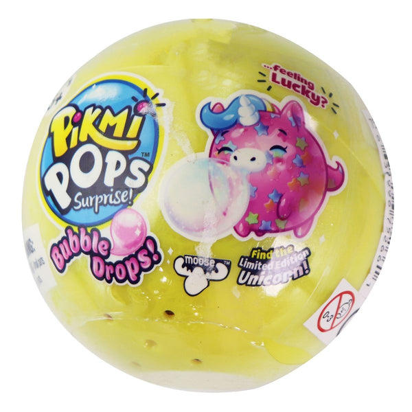 Pikmi Pops - Bubble Drops Collectible Plush - Yellow Pop - Pikmi Pops - Simple Cell Shop, Free shipping from Maryland!
