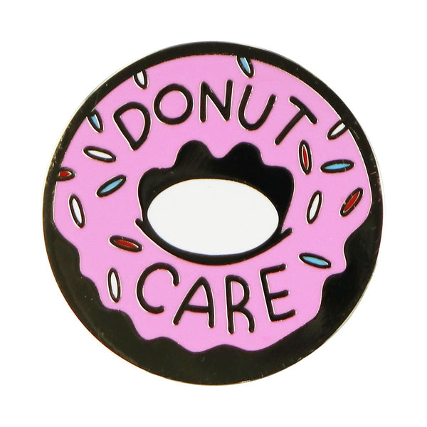 PopSocket PopGrip Collection Grip and Stand for Phone - Donut Care - Enamel/Pink - PopSockets - Simple Cell Shop, Free shipping from Maryland!
