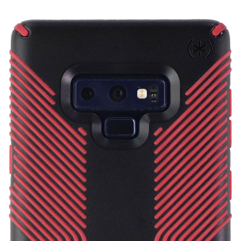 Speck Presidio Grip Series Case for Samsung Galaxy Note 9 - Black/Dark Poppy Red