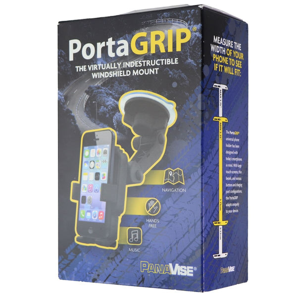 Panavise PortaGrip Phone Holder with Windshield Mount - Black - Panavise - Simple Cell Shop, Free shipping from Maryland!