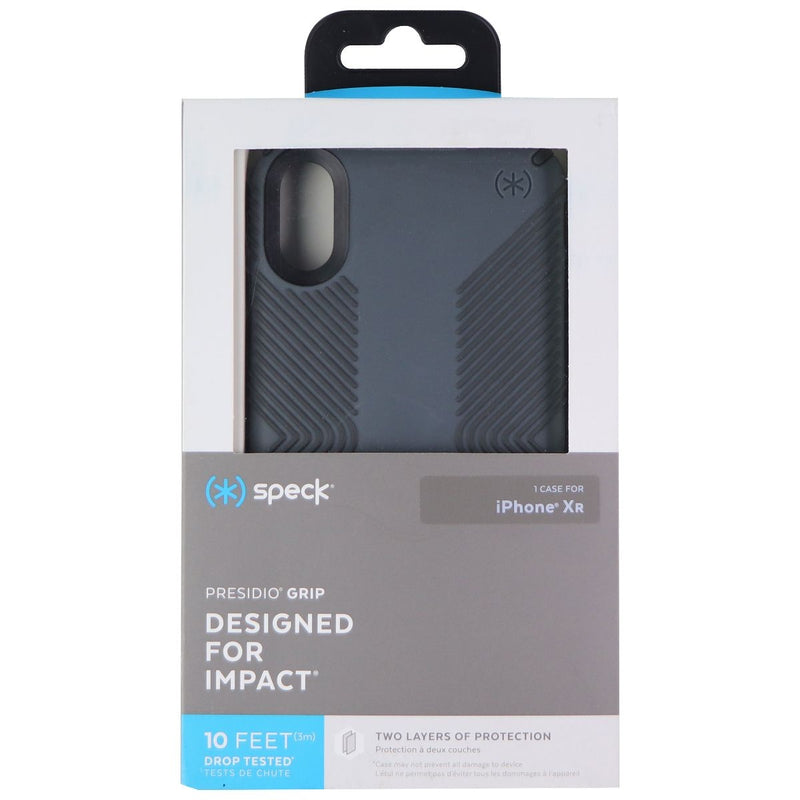 Speck Presidio Grip Case for Apple iPhone XR - Graphite Gray/Charcoal Gray - Speck - Simple Cell Shop, Free shipping from Maryland!