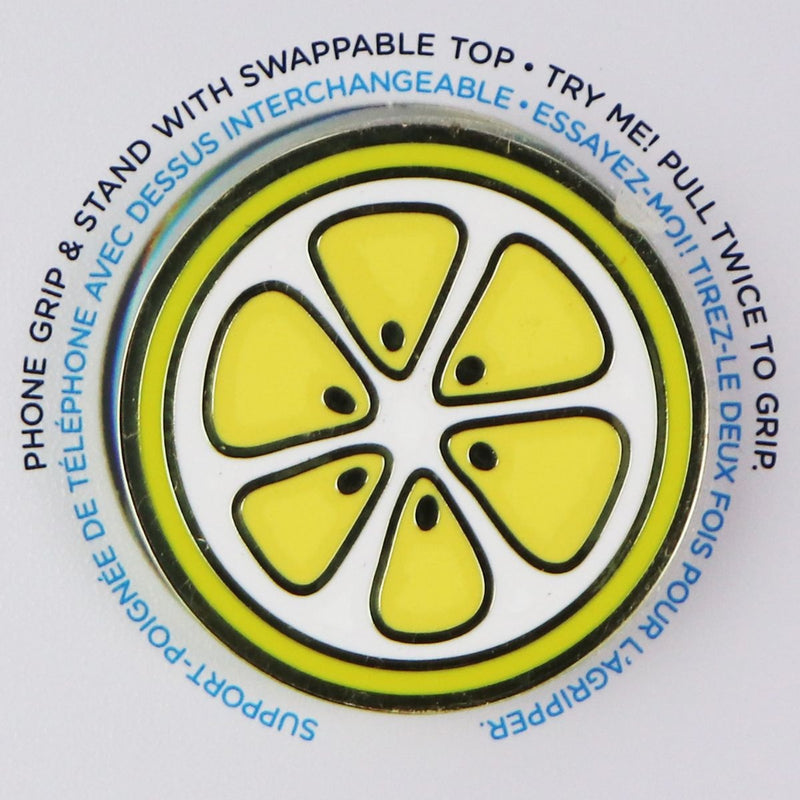 PopSockets PopGrip with Swappable Top for Phones & Tablets - Enamel Lemon Slice - PopSockets - Simple Cell Shop, Free shipping from Maryland!