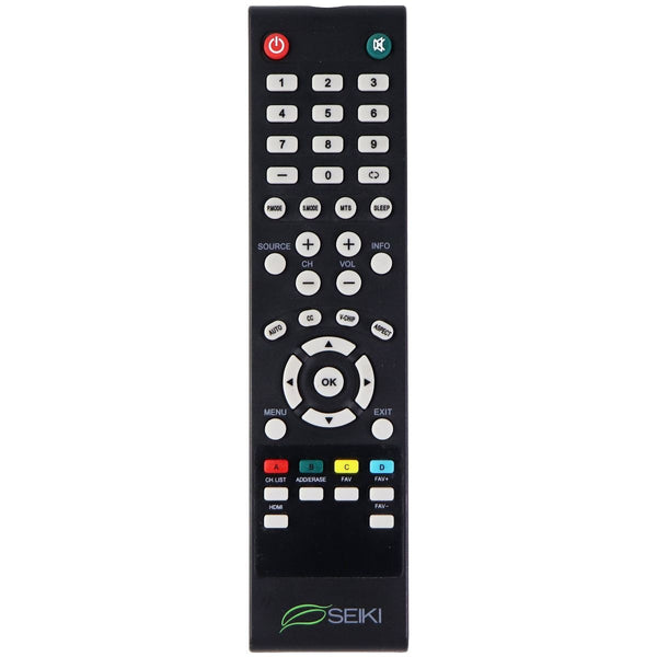 Seiki Replacement Remote Control for Select TVs - Black - Seiki - Simple Cell Shop, Free shipping from Maryland!
